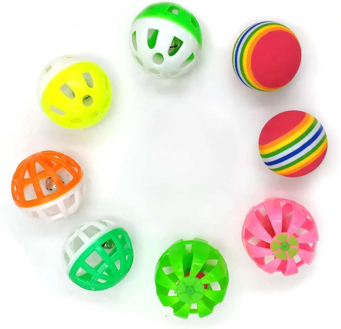 Crinkle Tunnel Ball Wand Teaser Toys