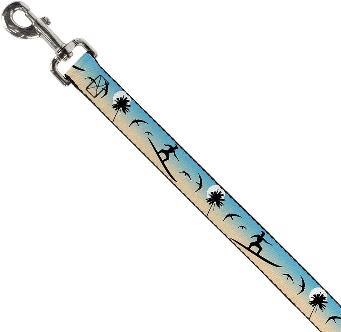 Dog Leash Beach Surfer 6 Feet Long 0.5 Inch Wide