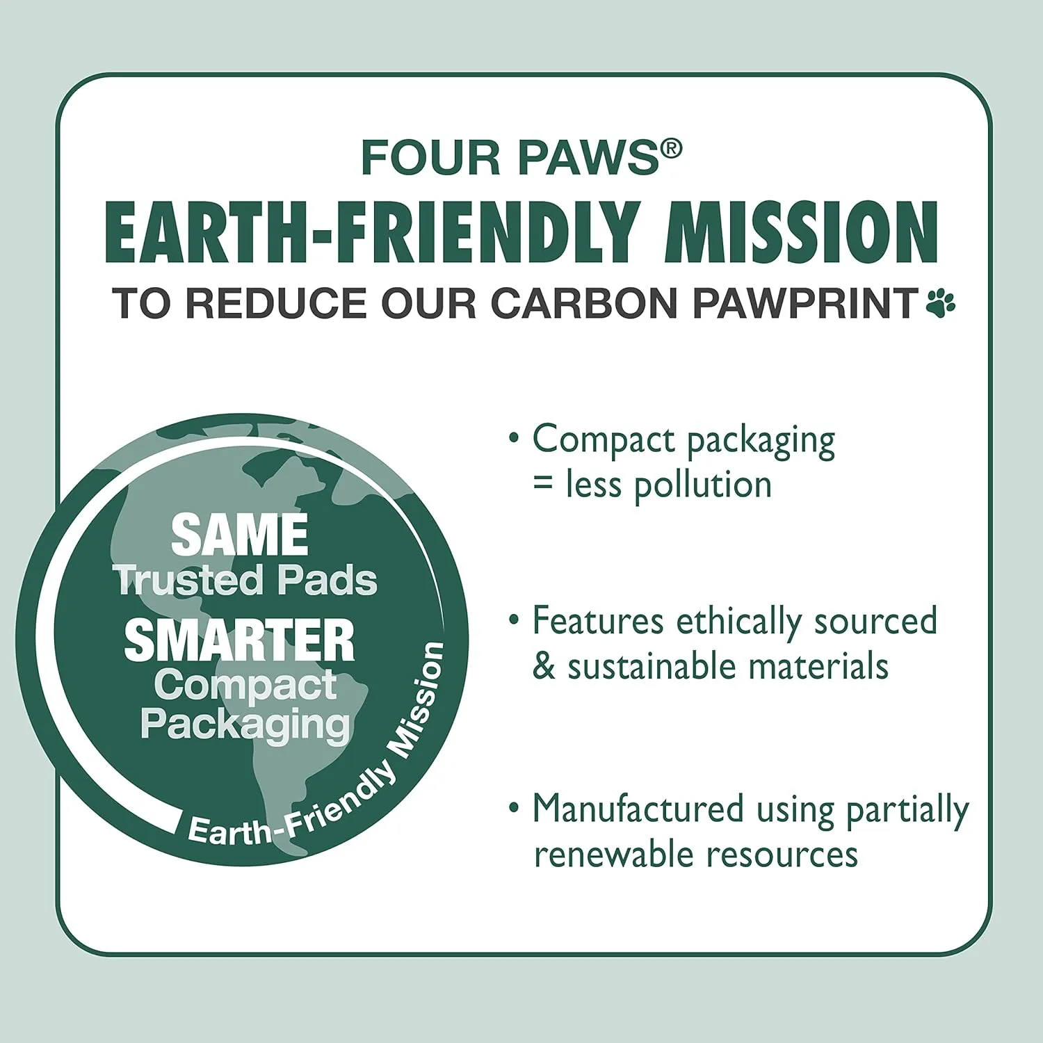 Four Paws Wee-Wee Ultimate Attractant Grass Scented Pee Pads for Dogs & Puppies, Leak-Proof Dog Housebreaking Instinctive Potty Training Floor Protection, 22" x 23", 10 Count