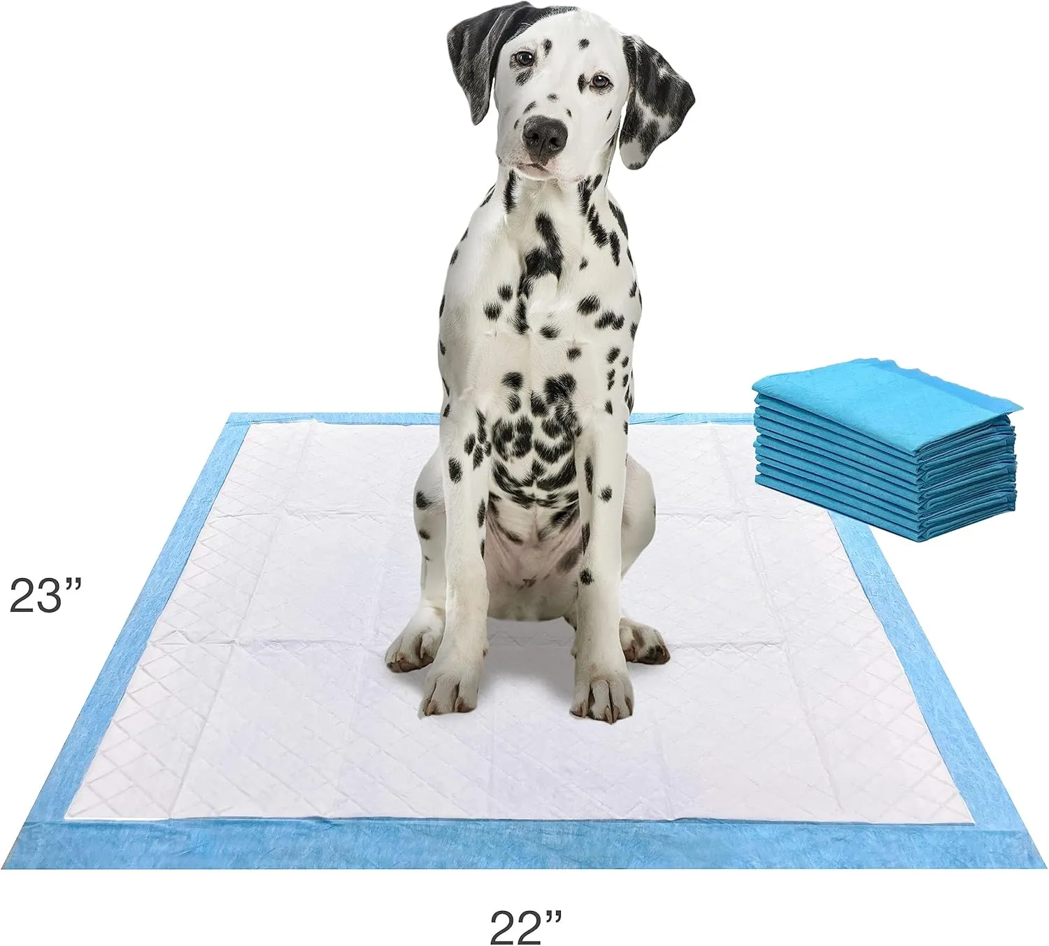 Four Paws Wee-Wee Ultimate Attractant Grass Scented Pee Pads for Dogs & Puppies, Leak-Proof Dog Housebreaking Instinctive Potty Training Floor Protection, 22" x 23", 10 Count