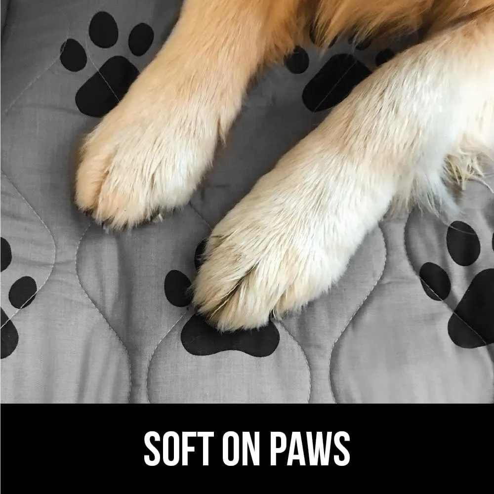 GORILLA GRIP Washable Puppy Pads, Slip Resistant Dog Crate Mat, Waterproof Cloth Pee Pad for Training Puppies in Playpen, Reusable Pet Incontinence Blanket, Protects Sofa, Furniture, Floors, 22x16