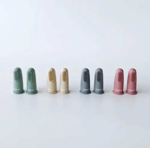 Haakaa - Silicone Finger Toothbrush 2pcs