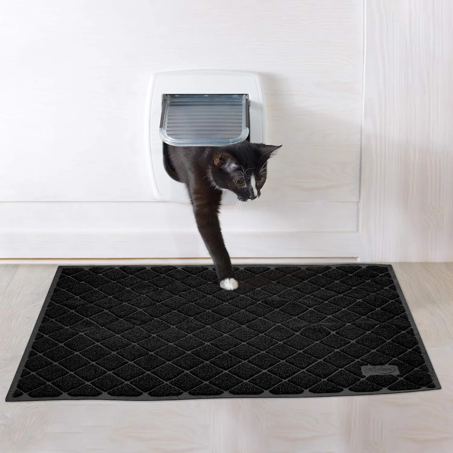Niubya Premium Cat Litter Mat, 47" Long x 35" Wide, Extra Large Size, Waterproof and Non-Slip Design, Gentle on Paws, Easy to Clean