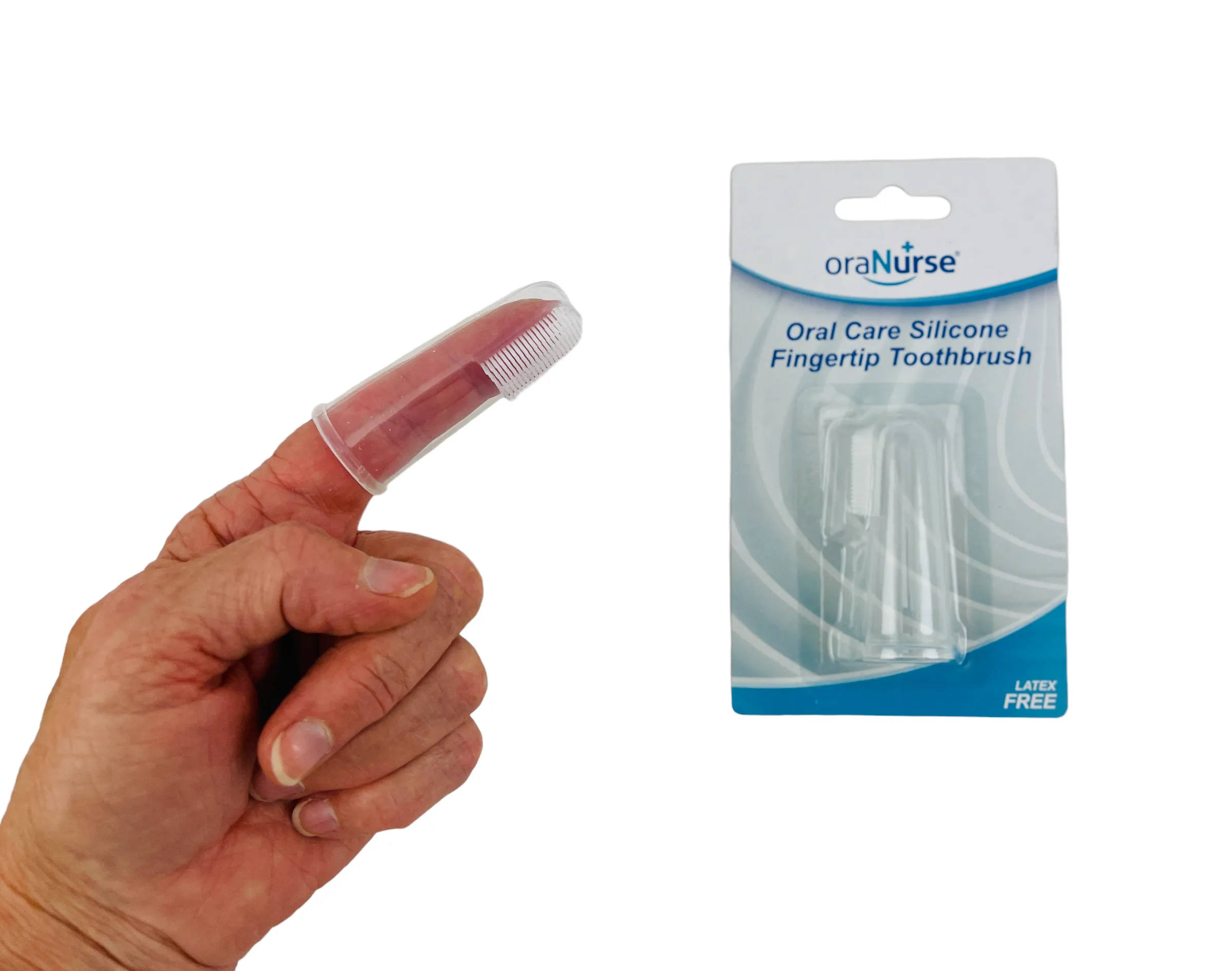 OraNurse® Silicone Fingertip Toothbrush