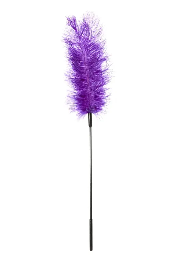 Ostrich Feather Tickler (Purple)