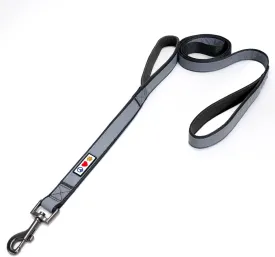 Pawtitas Double Handle Dog Leash Heavy Duty for Training No Pull Leashes Ideal for Medium and Large Dogs | Great for Walking, Running & Training Dog Leash - Medium/Large - Black