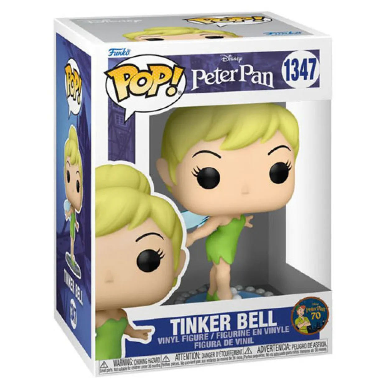 Peter Pan 70th Anniversary - Tinkerbell on Mirror Pop! Vinyl