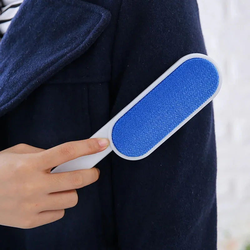 Reusable Double-Sided Lint Remover Brush