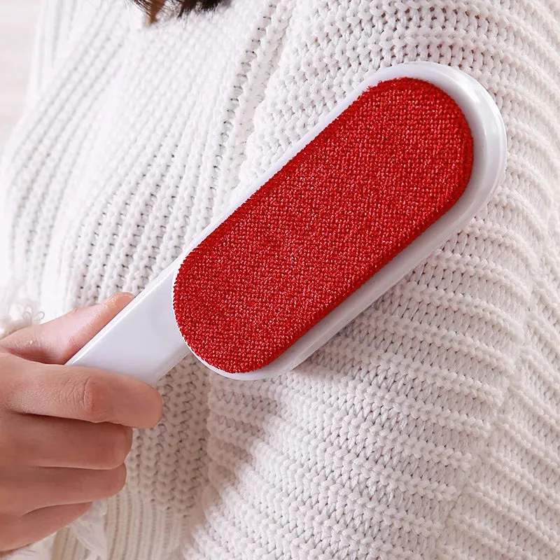 Reusable Double-Sided Lint Remover Brush
