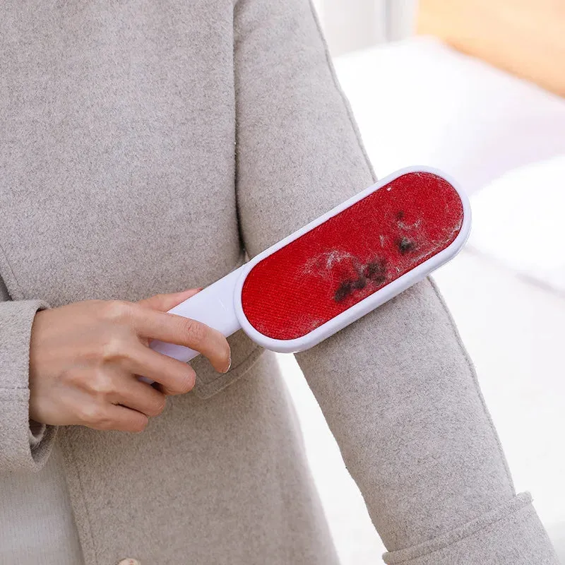 Reusable Double-Sided Lint Remover Brush