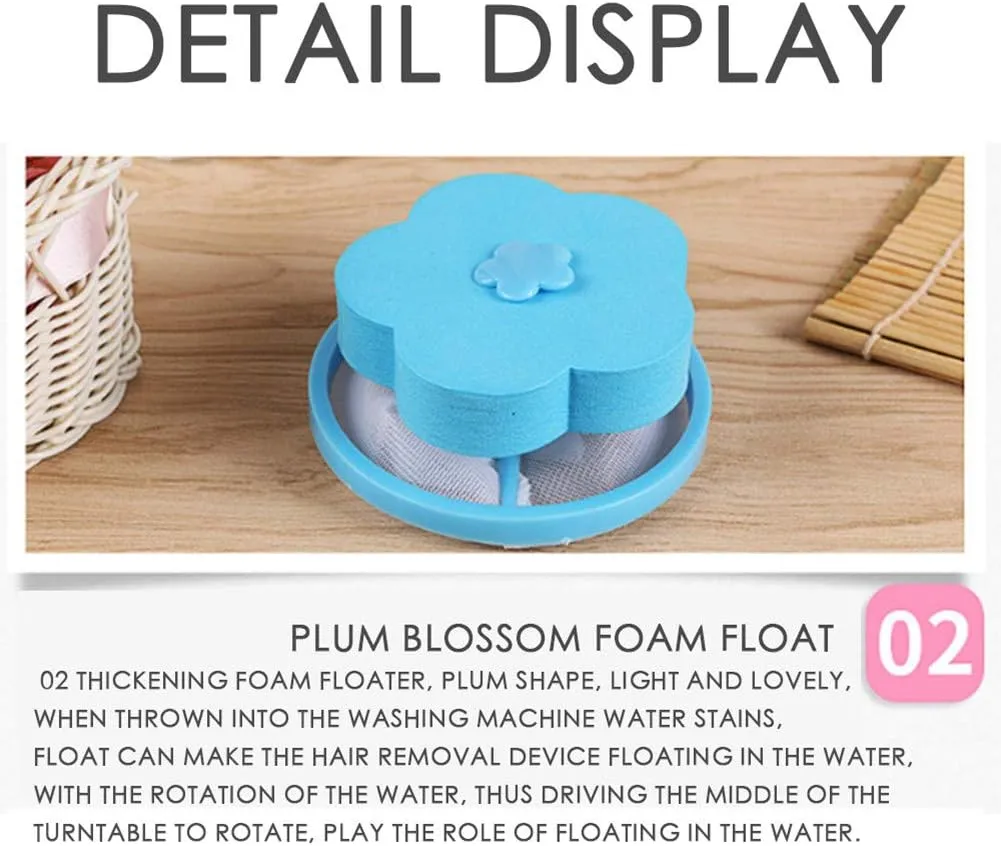 Reusable Washing Machine Lint Catcher Floating Lint Mesh Bag Pet Hair Lint Mesh Remover Washer Lint Traps Bag Hair Filter Net Household Tool