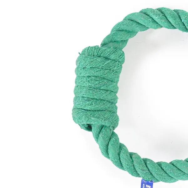 Rosewood Dog Toy Battersea Rope and Rubber Ring