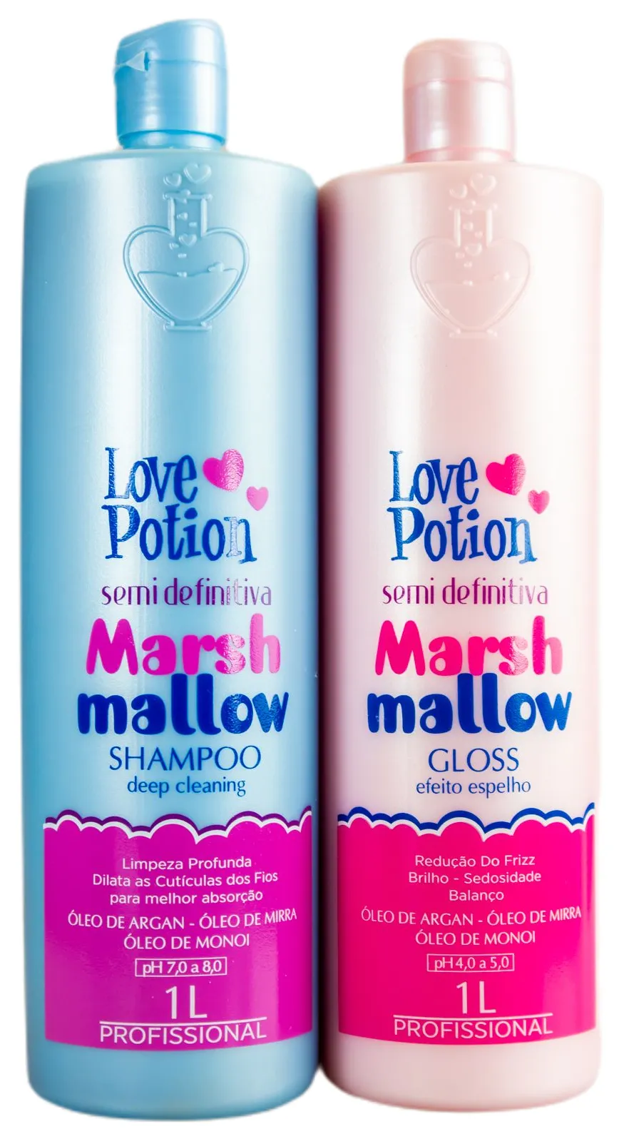 Semi Definitive Marshmallow Progressive Argan Mirra Monoi 2x1L - Love Potion