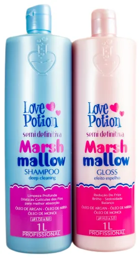 Semi Definitive Marshmallow Progressive Argan Mirra Monoi 2x1L - Love Potion