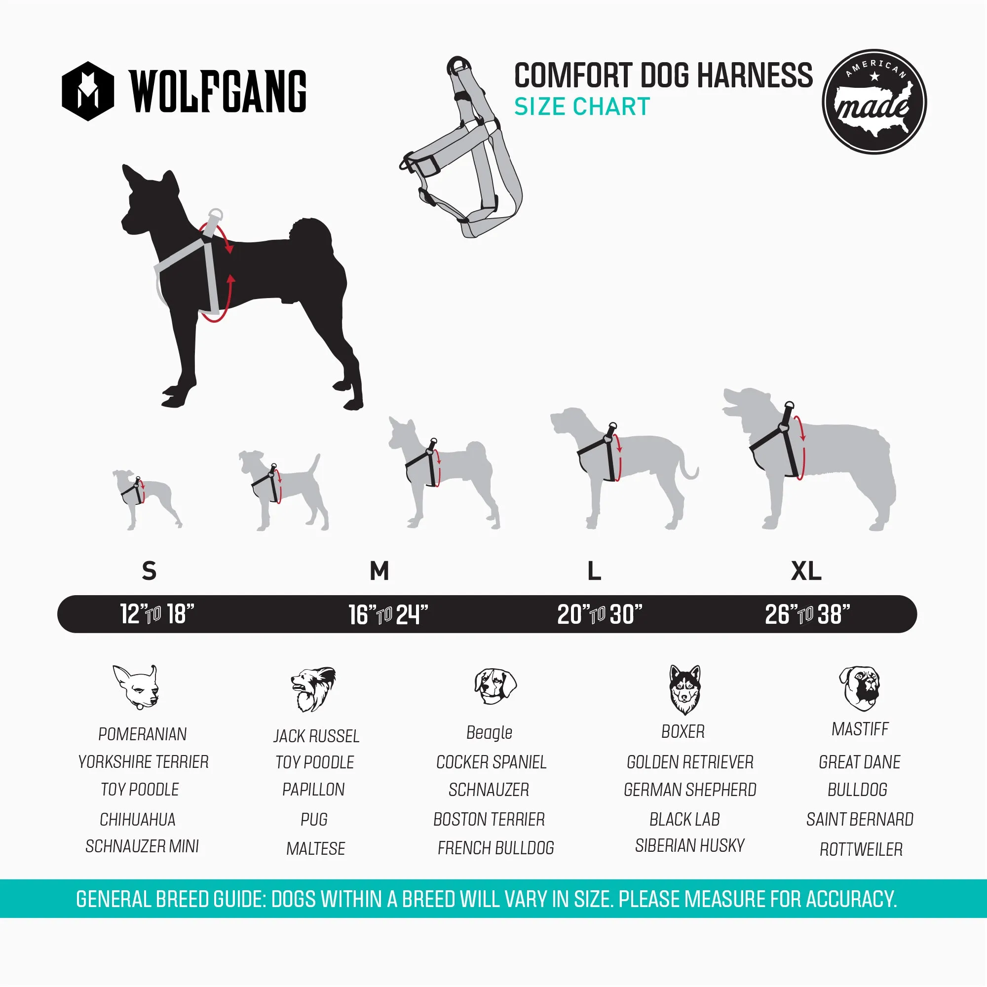 StarryWolf COMFORT DOG HARNESS
