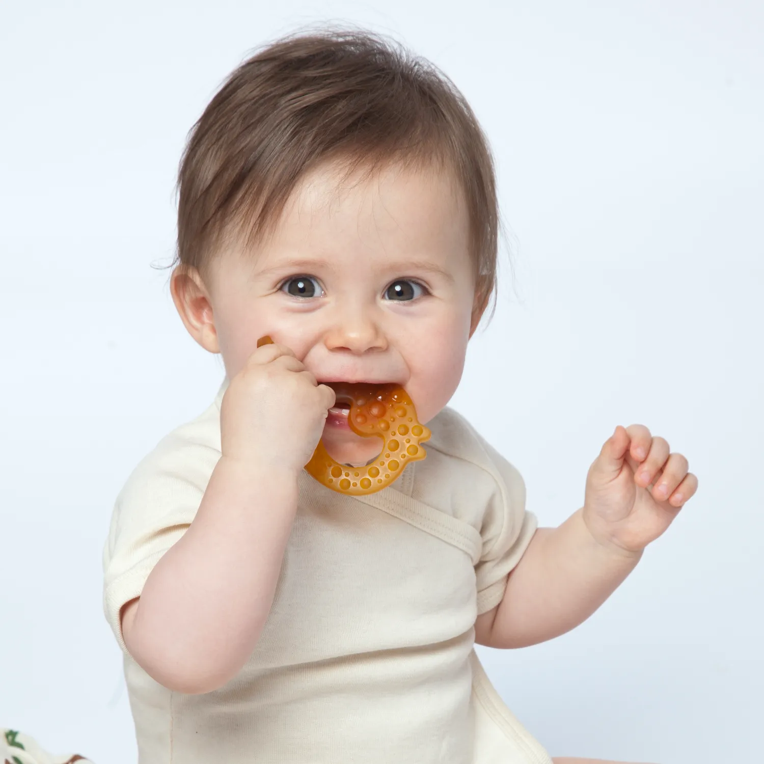 Turtle | Organic Rubber Baby Teether | Safe Organic Teething Toy